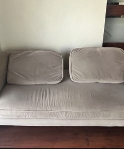 Sofá Dos Cuerpos Rosen Terciopelo