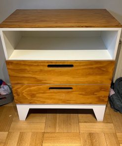 Cómoda/mudador de madera