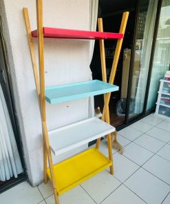 Estante + Repisas de Madera