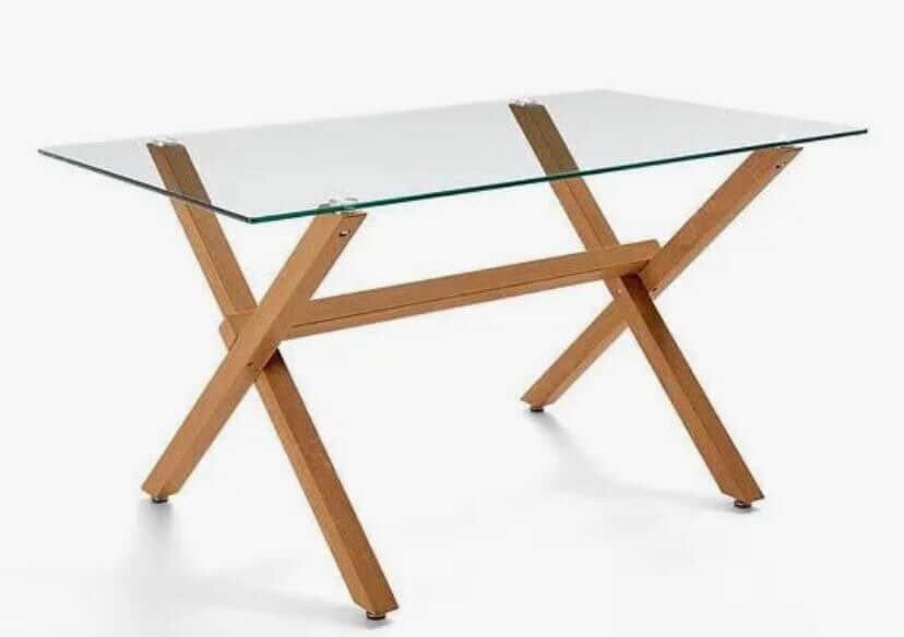Mesa Comedor Cross (SIN SILLAS) - Imagen 2