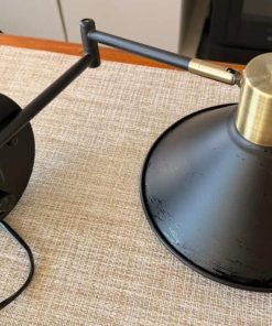 Aplique Metal Negro Interlight