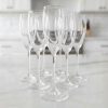 Set de 20 copas de champán y vino espumoso