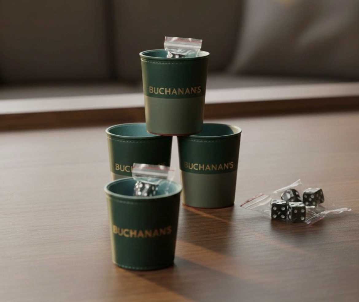 Vasos coleccionables de Buchanan's