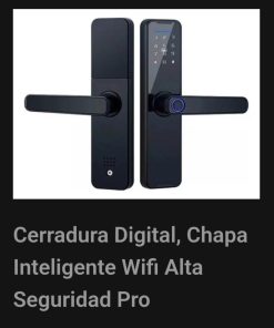 Cerradura digital,chapa inteligente wifi alta.