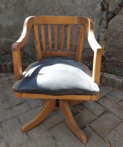 Silla rotativa de Madera