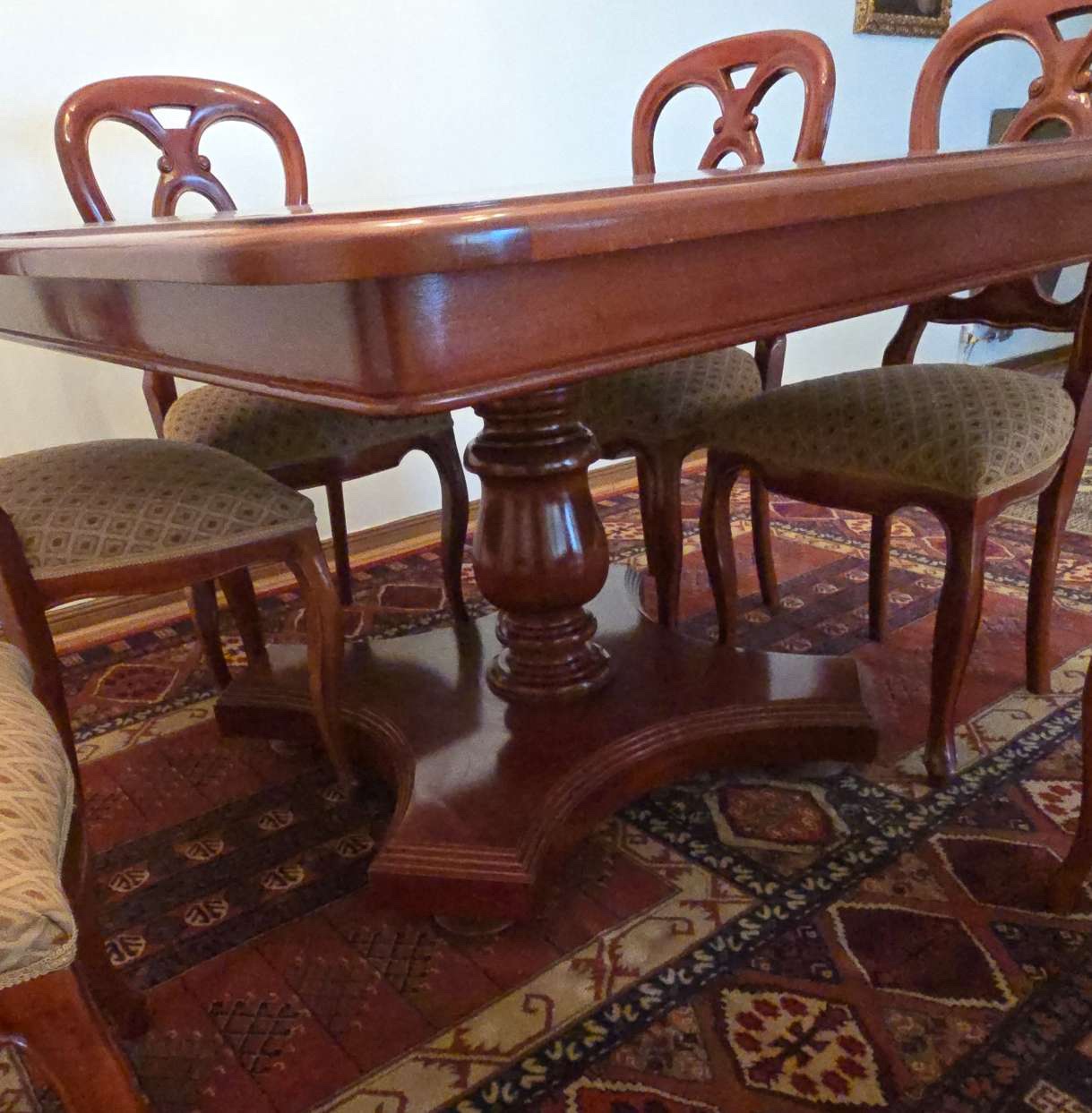 Comedor madera 6 sillas - Imagen 3