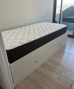 Cama de una plaza cajones