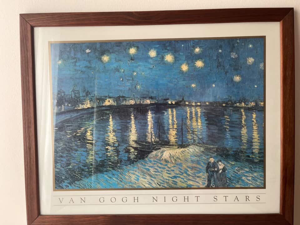 Cuadro de madera Lamina Van Gogh