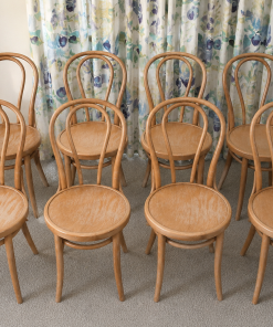 8 sillas de Madera Estilo Thonet