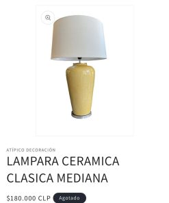 Lámpara nueva