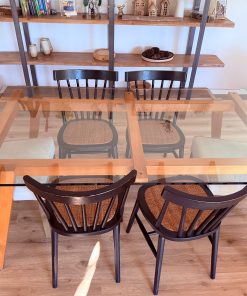Mesa de Comedor Lenga & vidrio 15 mm