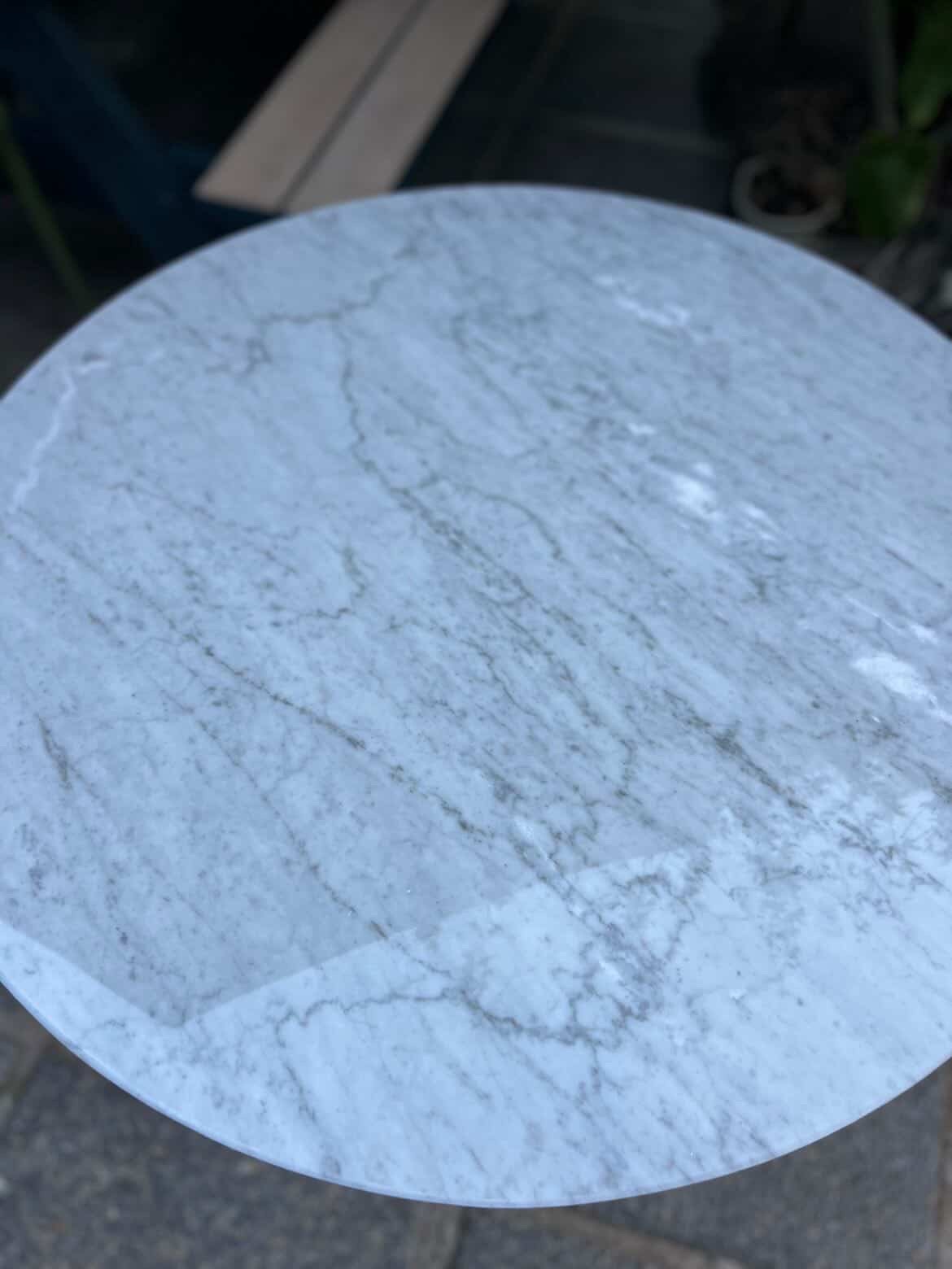 Mesa comedor Mármol con base de fierro - Imagen 7