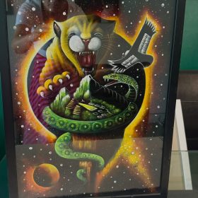 Cuadro lámina cosmovison Inca