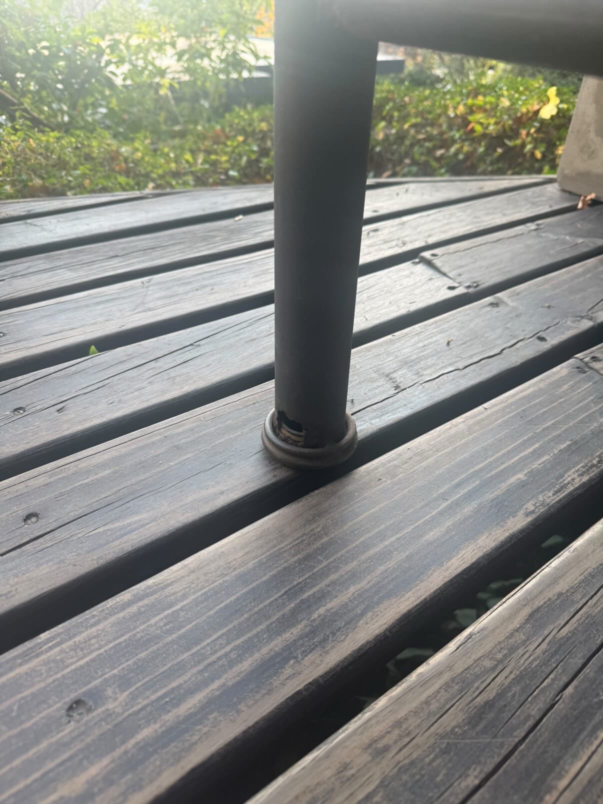 Juego de terraza de fierro forjado - Imagen 5