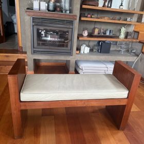 Banqueta de Madera