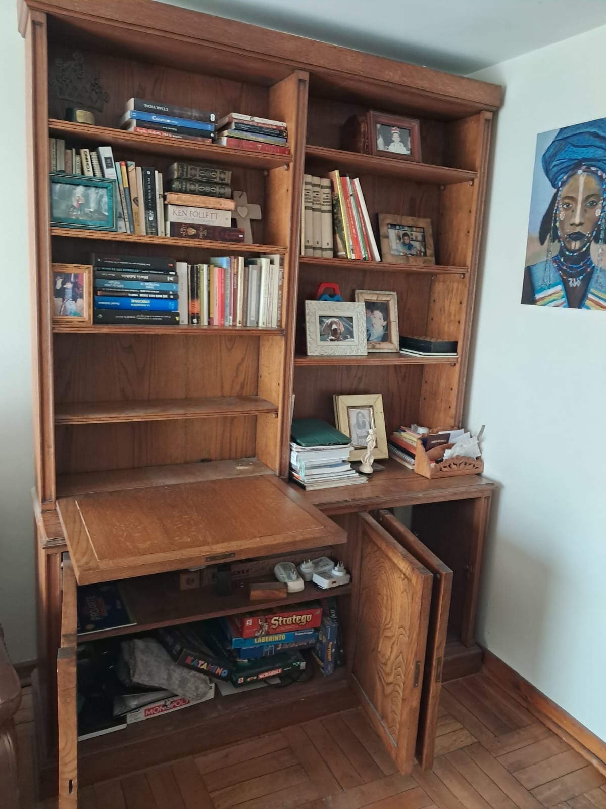 Mueble biblioteca