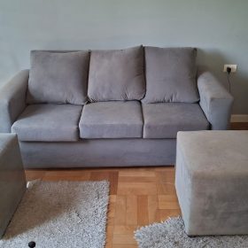 Set Sofá + 2 pouff