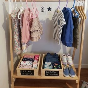 Perchero madera Infantil