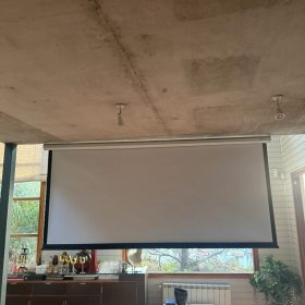 Telón para proyector