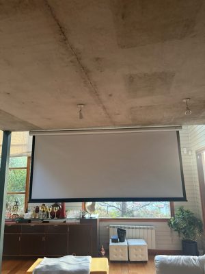 Telón para proyector