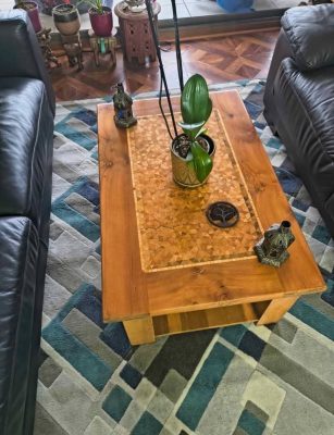 Mesa de centro de Roble