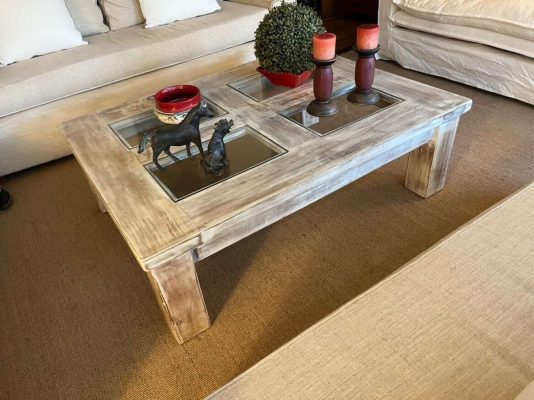 Mesa de centro De roble