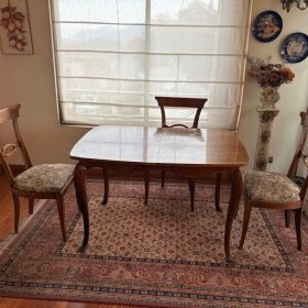 Mesa de comedor extensible