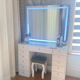 Tocador con luz led