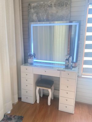 Tocador con luz led