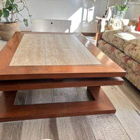 Mesa de centro Rauli y mármol