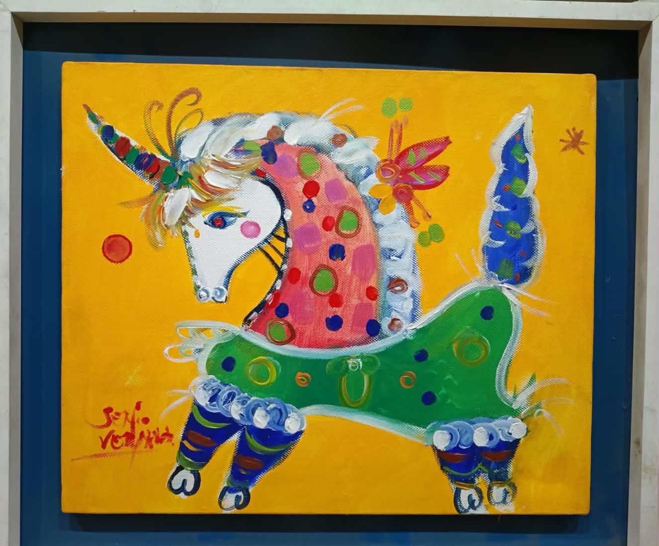 Unicornio de Sergio Palominos