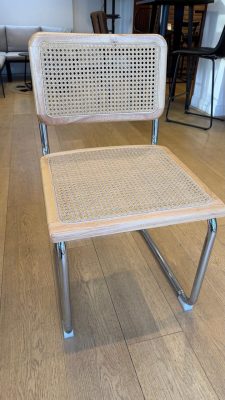 Silla Breuer Madera y Rattan - Madera