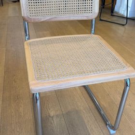 Silla Breuer Madera y Rattan - Madera