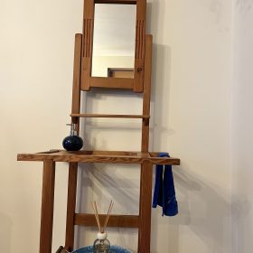 Mueble Vanitorio pino Oregón macizo