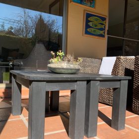 2 Banquetas o mesas