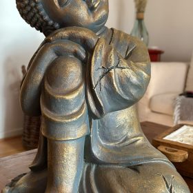 Escultura de Buda de Cerámica