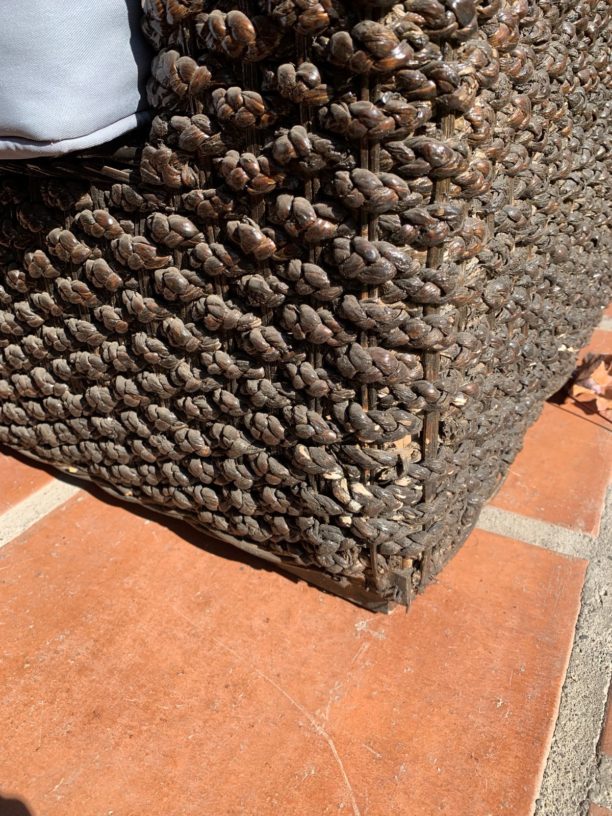 Juego de terraza rattan natural - Imagen 5