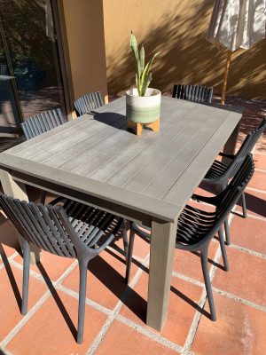 Comedor de terraza para exterior