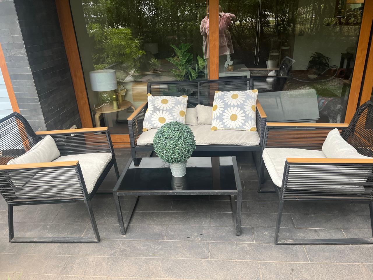 Juego de terraza