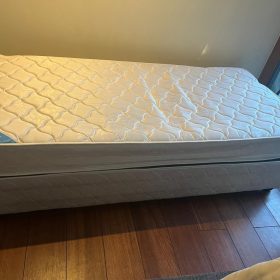 Cama box spring 1 plaza