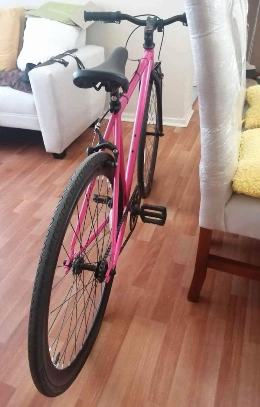 Bicicleta urbana pink p3 cycles - Imagen 2