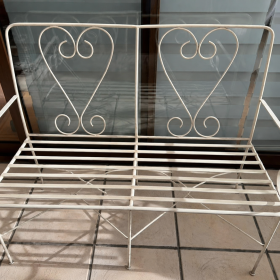 Banqueta de fierro