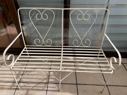 Banqueta de fierro