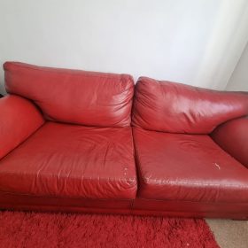 Sofa 3 cuerpo rosen eco cuero