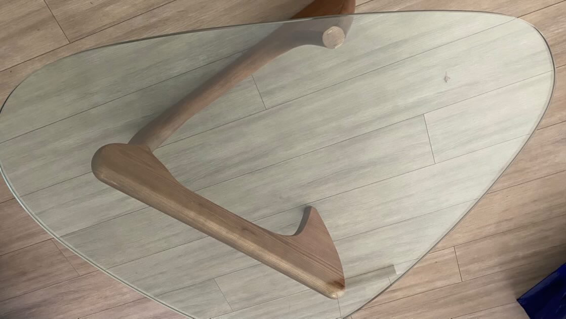 Mesa de centro Noguchi Nogal - Imagen 2