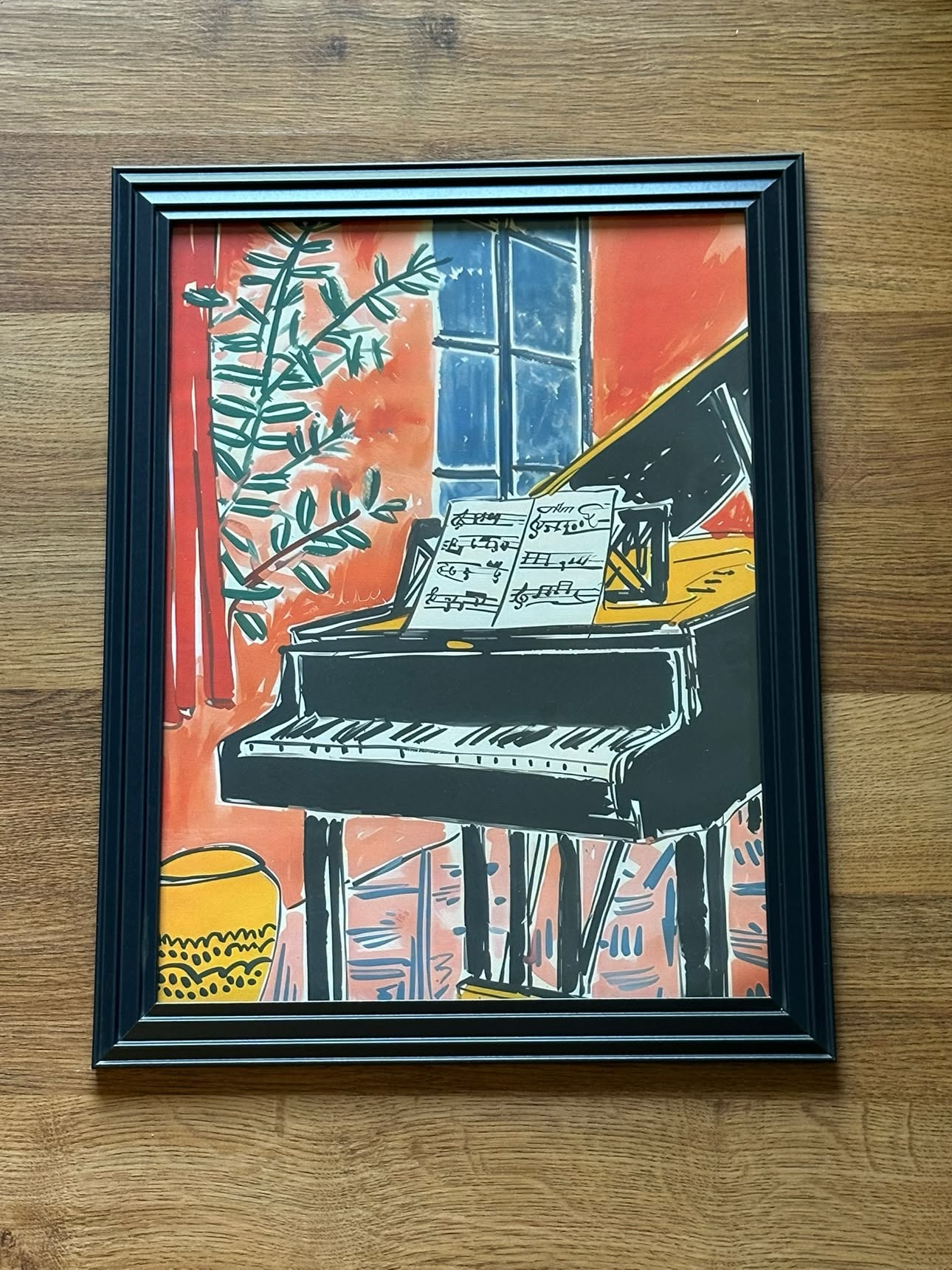 Cuadro Piano