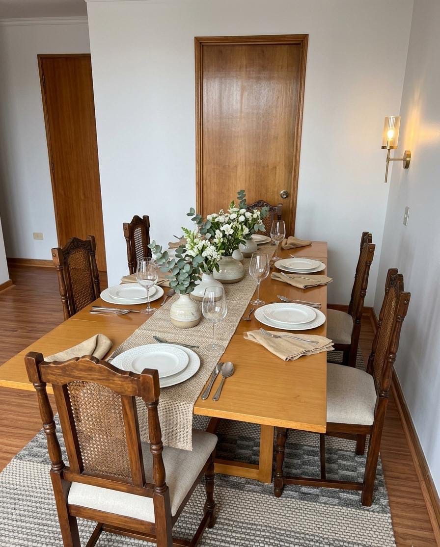 Mesa de comedor Madera extensible