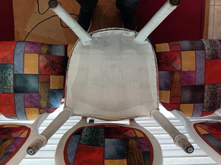 Juego de 5 sillas de comedor - Imagen 8